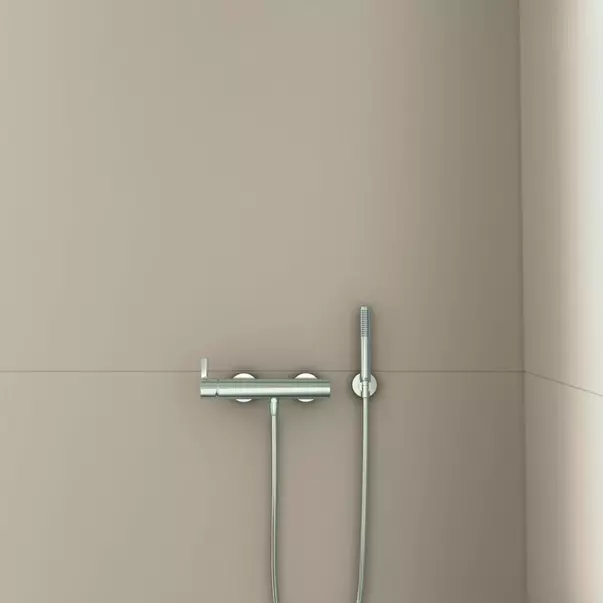 Baterie dus Ideal Standard Atelier Joy argintiu Silver Storm monocomanda [3]