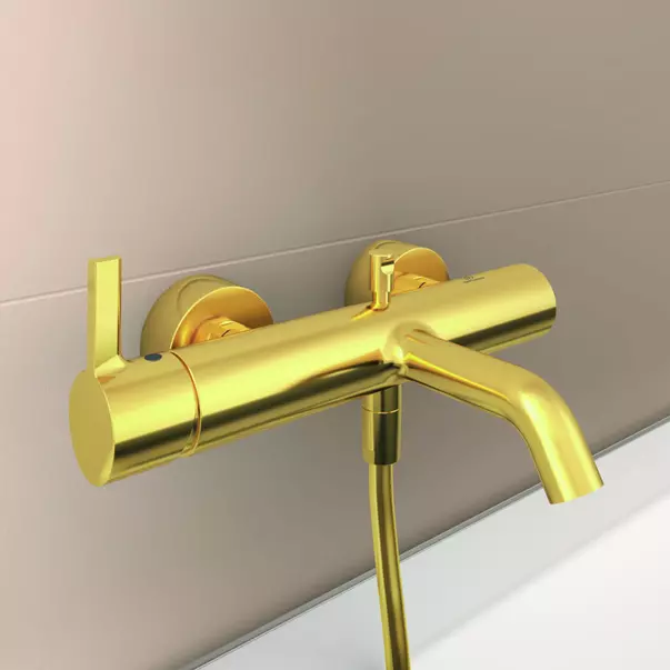 Baterie cada - dus Ideal Standard Atelier Joy auriu periat monocomanda [3]