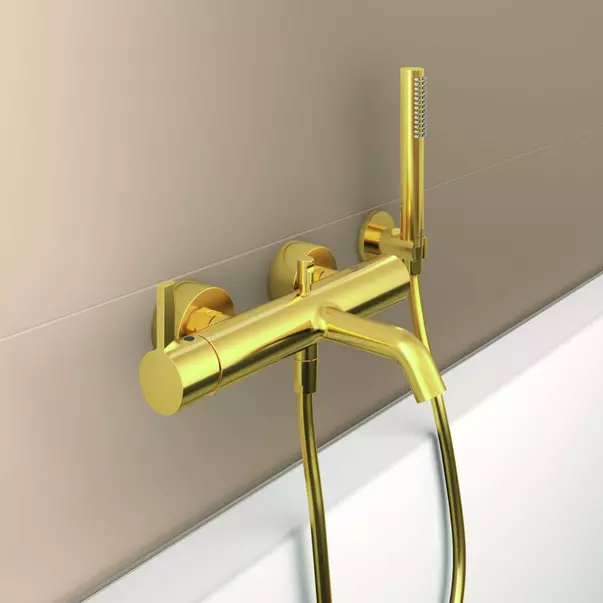 Baterie cada - dus Ideal Standard Atelier Joy auriu periat monocomanda [4]