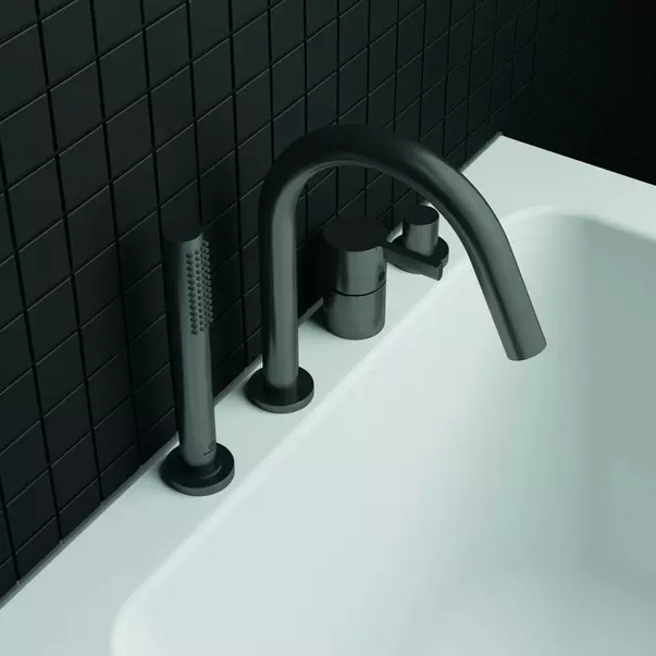 Baterie cada - dus Ideal Standard Atelier Joy gri Magnetic Grey cu 4 elemente [11]