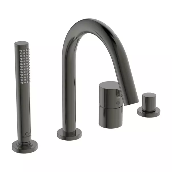Baterie cada - dus Ideal Standard Atelier Joy gri Magnetic Grey cu 4 elemente [2]