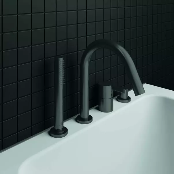 Baterie cada - dus Ideal Standard Atelier Joy gri Magnetic Grey cu 4 elemente [4]