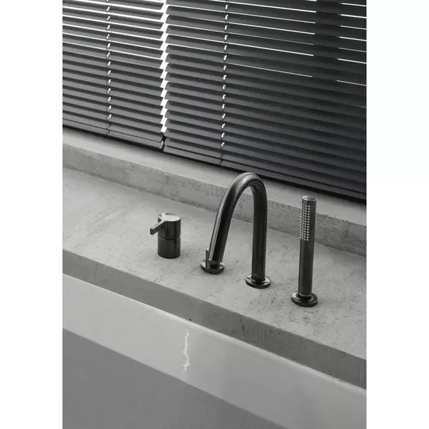 Baterie cada - dus Ideal Standard Atelier Joy gri Magnetic Grey cu 4 elemente [5]