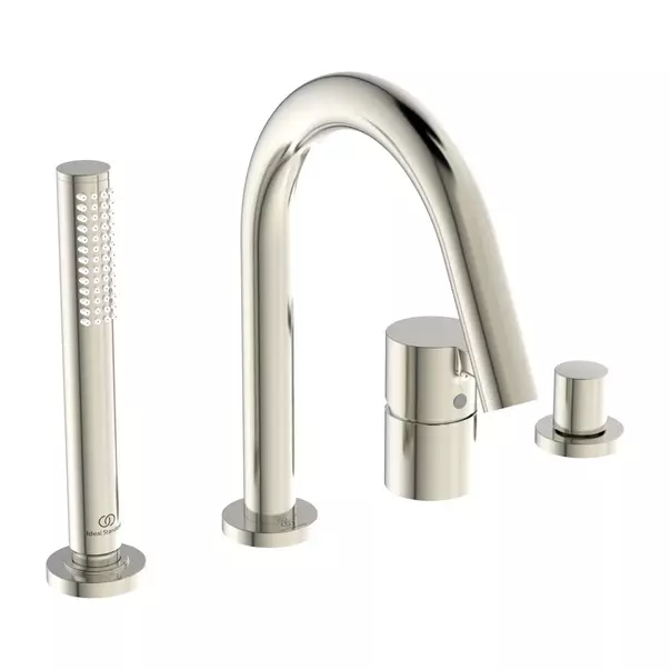 Baterii cada - Baterie cada - dus Ideal Standard Atelier Joy argintiu Silver Storm cu 4 elemente