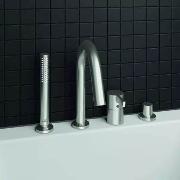 Baterie cada - dus Ideal Standard Atelier Joy argintiu Silver Storm cu 4 elemente [2]