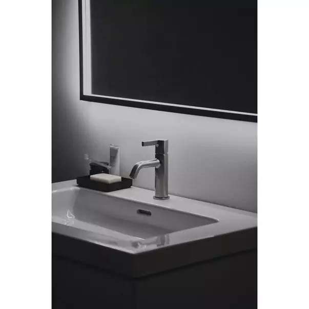 Baterie lavoar Ideal Standard Atelier Joy cu ventil Click-Clack argintiu Silver Storm [3]