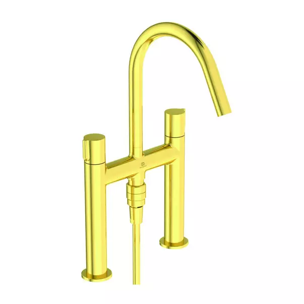 Baterie cada Ideal Standard Atelier Joy auriu periat cu set de dus [2]