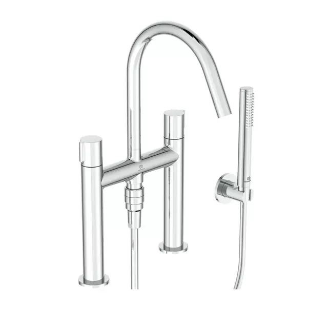 Baterii cada - Baterie cada Ideal Standard Atelier Joy crom lucios cu set de dus