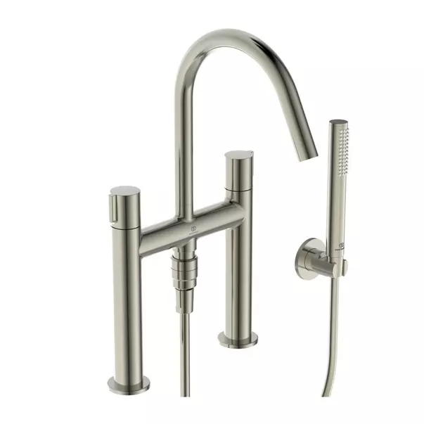 Baterii cada - Baterie cada Ideal Standard Atelier Joy argintiu Silver Storm cu set de dus