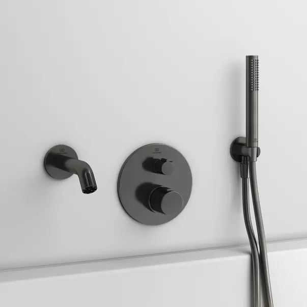 Baterii cada - Pipa cada Ideal Standard Atelier Joy gri Magnetic Grey 16 cm
