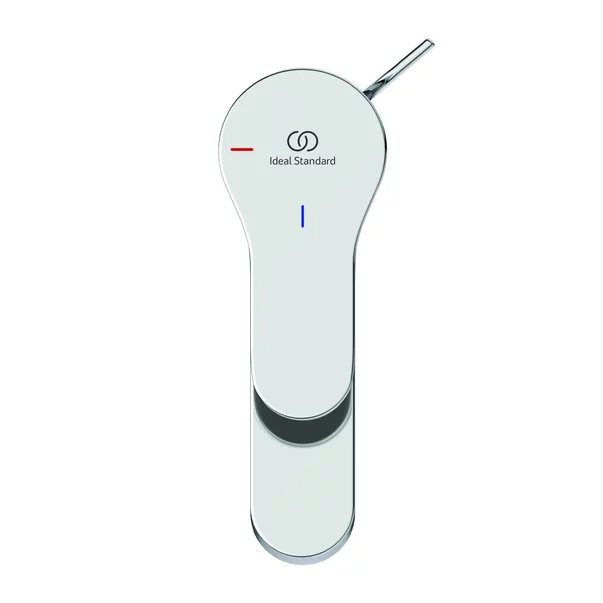 Baterie lavoar Ideal Standard Cerabase H80 BlueStart crom lucios cu ventil Pop-Up metalic [4]
