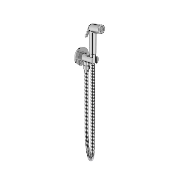 Dus igienic cu baterie Alpha Ideal Standard cu agatatoare, para, furtun si baterie incastrata [2]