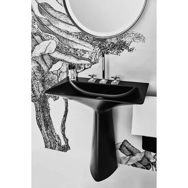 Baterie lavoar Ideal Standard Atelier Joy Neo gri Magnetic Grey dubla comanda cu ventil [3]