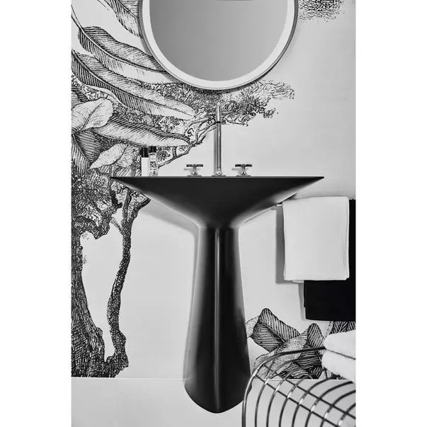 Baterie lavoar Ideal Standard Atelier Joy Neo gri Magnetic Grey dubla comanda cu ventil [5]