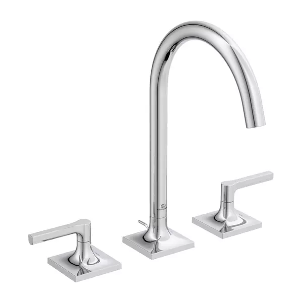 Baterii baie - Baterie lavoar Ideal Standard Atelier Joy Neo crom lucios dubla comanda cu ventil