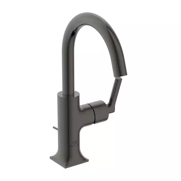 Baterie lavoar Ideal Standard Atelier Joy Neo Piccolo gri Magnetic Grey cu ventil [2]