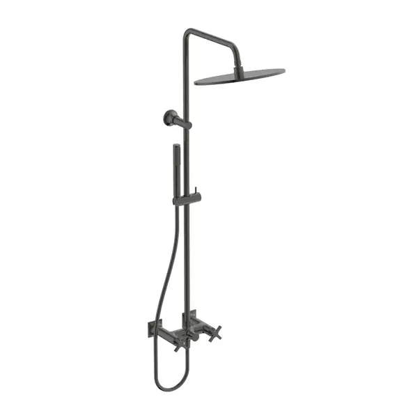 Coloane de dus - Coloana de dus cu baterie dubla comanda gri Ideal Standard Atelier Joy Neo