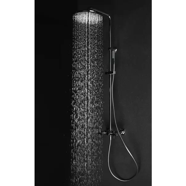 Coloane de dus - Coloana de dus cu baterie dubla comanda gri magnetic Ideal Standard Atelier Joy Neo