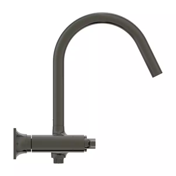 Baterie cada - dus Ideal Standard Atelier Joy Neo gri Magnetic Grey dubla comanda [3]