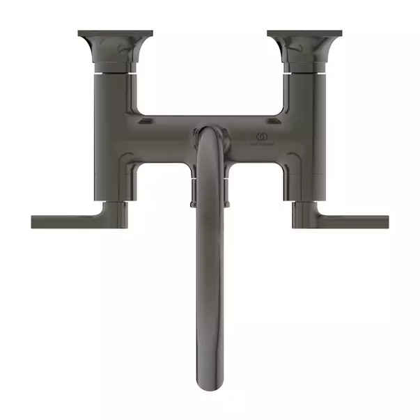 Baterie cada - dus Ideal Standard Atelier Joy Neo gri Magnetic Grey dubla comanda [4]