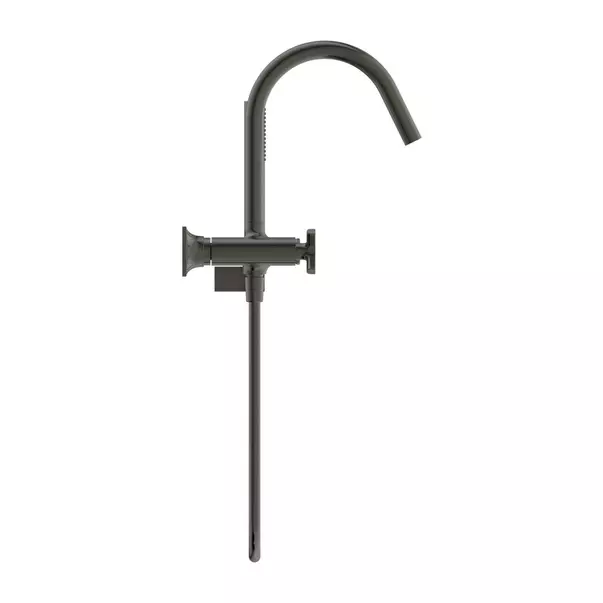 Baterie cada - dus Ideal Standard Atelier Joy Neo dubla comanda gri Magnetic Grey cu set de dus [3]