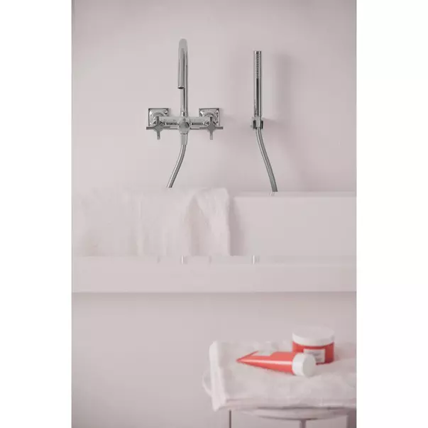 Baterie cada - dus Ideal Standard Atelier Joy Neo dubla comanda crom lucios cu set de dus [3]
