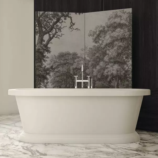 Baterie cada - dus freestanding Ideal Standard Atelier Joy Neo dubla comanda crom lucios [2]