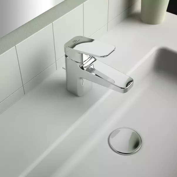 Baterii baie - Baterie lavoar Ideal Standard Ceraplan H60 crom lucios cu ventil