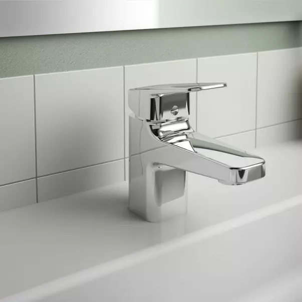Baterii baie - Baterie lavoar Ideal Standard Ceraplan H60 BlueStart crom cu ventil