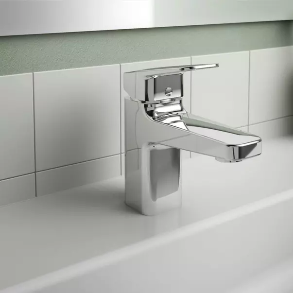 Baterii baie - Baterie lavoar Ideal Standard Ceraplan H75 cu ventil Click-Clack crom lucios