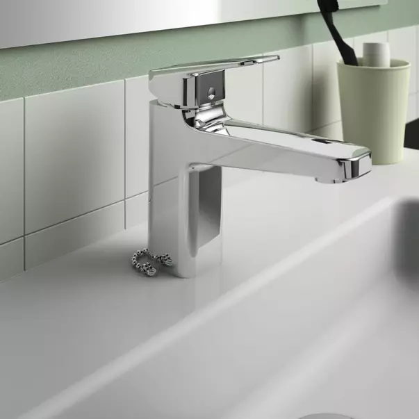 Baterii baie - Baterie lavoar cu monocomanda si lant Ideal Standard Ceraplan