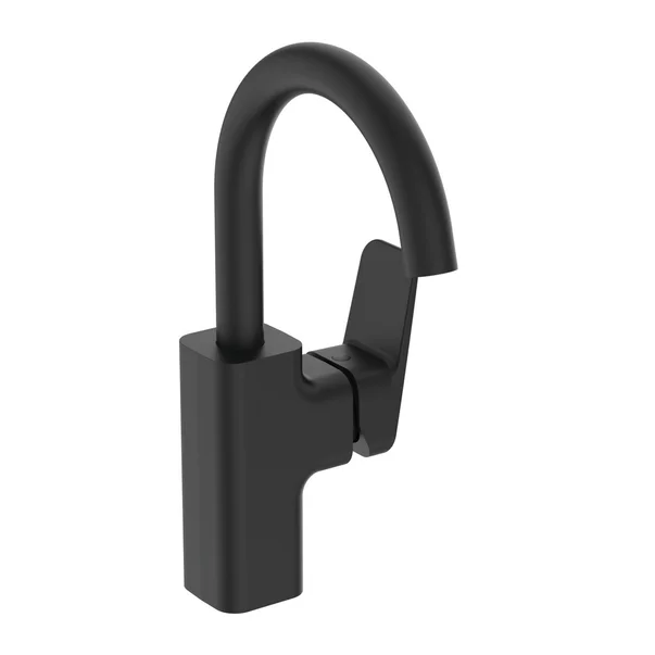 Baterii baie - Baterie lavoar inalta Ideal Standard Ceraplan negru mat cu pipa rotativa