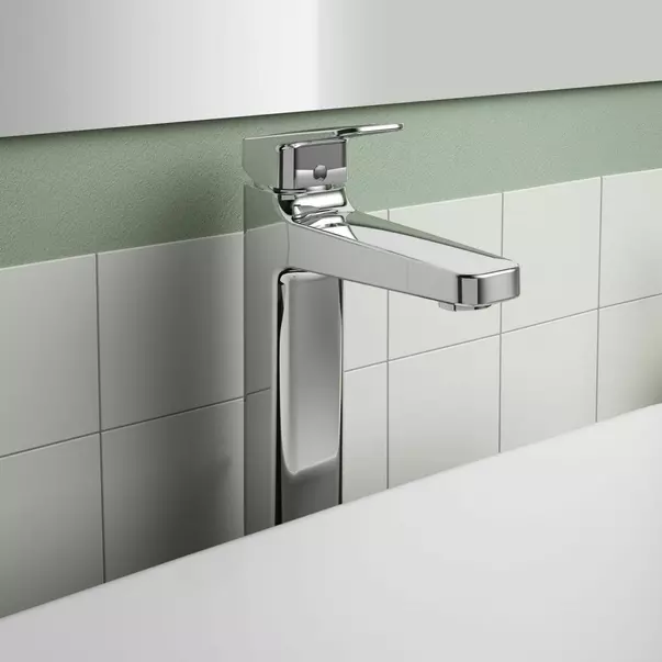 Baterii lavoar - Baterie lavoar inalta cu monocomanda si ventil Ideal Standard Ceraplan