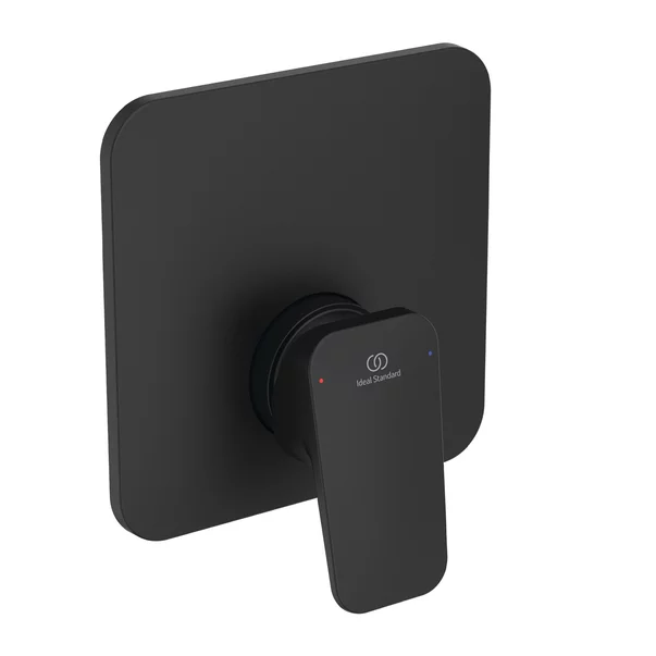 Baterii baie - Baterie dus incastrata Ideal Standard Ceraplan negru mat cu corp ingropat