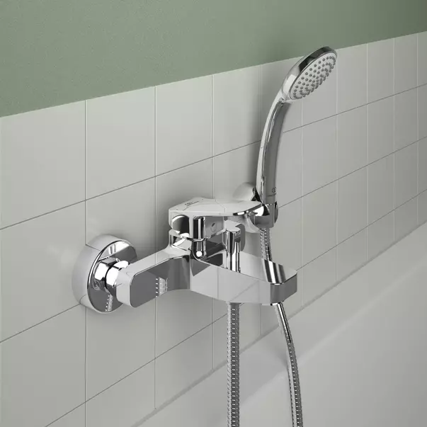Baterii cada - Baterie cada cu monocomanda si set dus Ideal Standard Ceraplan