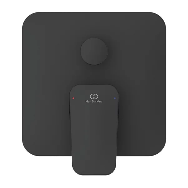 Baterie cada - dus Ideal Standard Ceraplan negru mat cu corp ingropat [2]