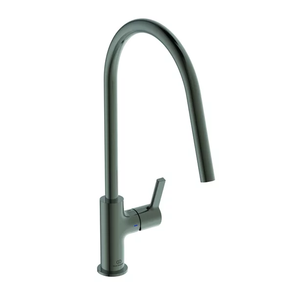 Bucatarie - Baterie bucatarie Ideal Standard Gusto 226 cu pipa rotativa gri Magnetic Grey