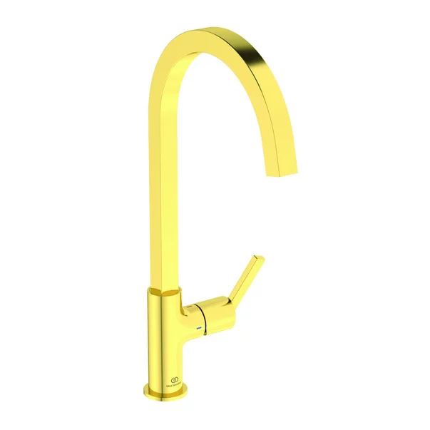 Bucatarie - Baterie bucatarie Ideal Standard Gusto Square 306 auriu periat