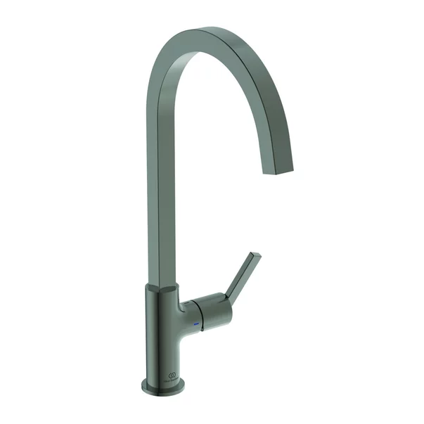 Bucatarie - Baterie bucatarie Ideal Standard Gusto Square 306 gri Magnetic Grey