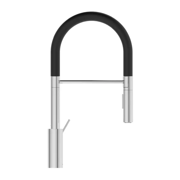 Baterie bucatarie cu pipa flexibila semi-profesionala Ideal Standard Gusto 142 crom - negru [2]