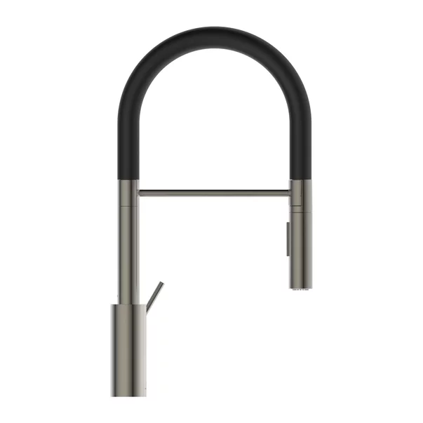 Baterie bucatarie cu pipa flexibila semi-profesionala Ideal Standard Gusto 142 argintiu - negru [2]