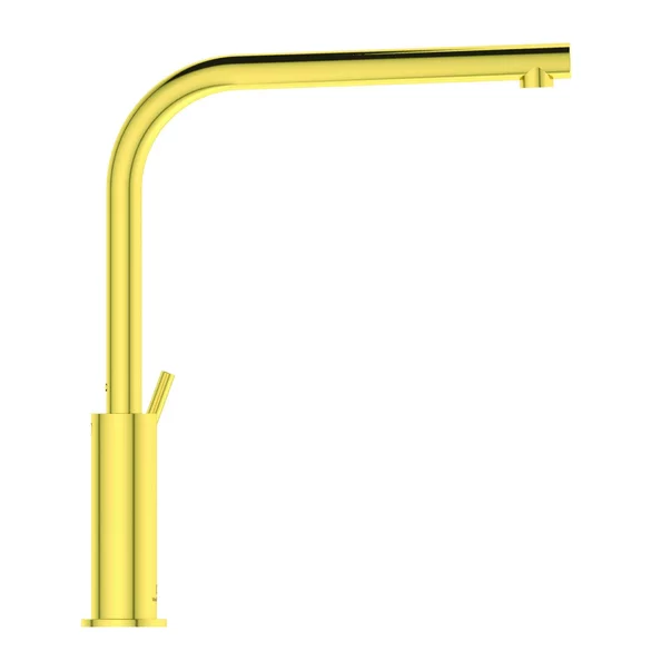 Baterie bucatarie Ideal Standard Gusto 303 pipa rotativa auriu periat [2]
