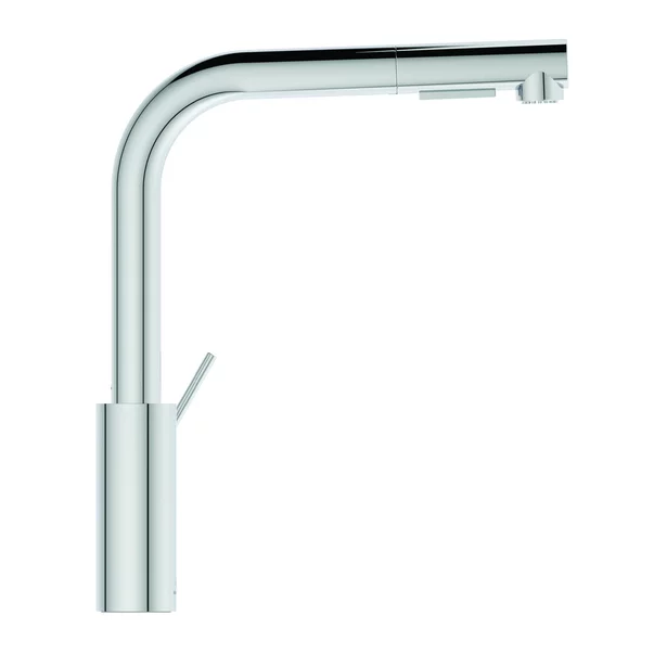Baterie bucatarie cu dus extactibil Ideal Standard Gusto 295 crom lucios 2 tipuri de jet [4]