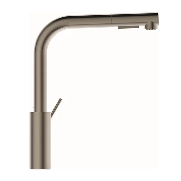 Baterie bucatarie cu dus extactibil Ideal Standard Gusto 295 argintiu Silver Storm 2 tipuri de jet [2]