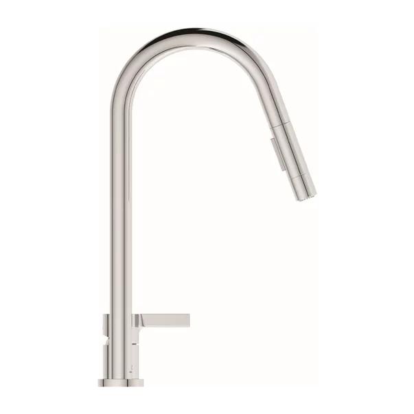 Baterie bucatarie cu dus extactibil Ideal Standard Gusto 242 crom lucios 2 tipuri de jet [4]