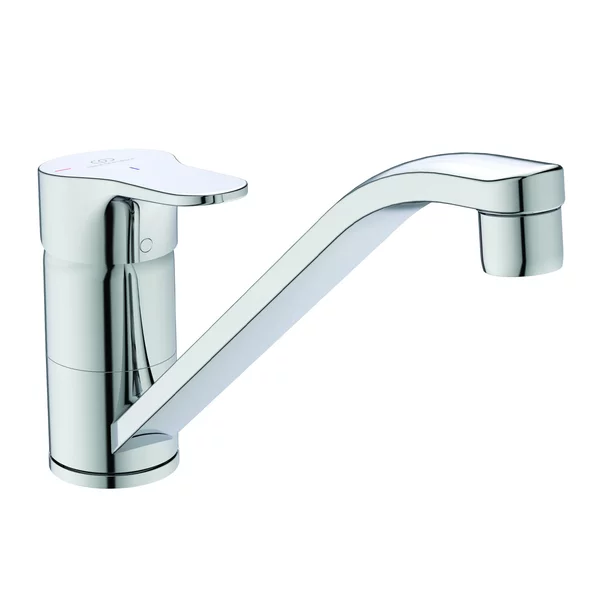 Bucatarie - Baterie bucatarie Ideal Standard Cerabase BlueStart crom lucios cu pipa rotativa