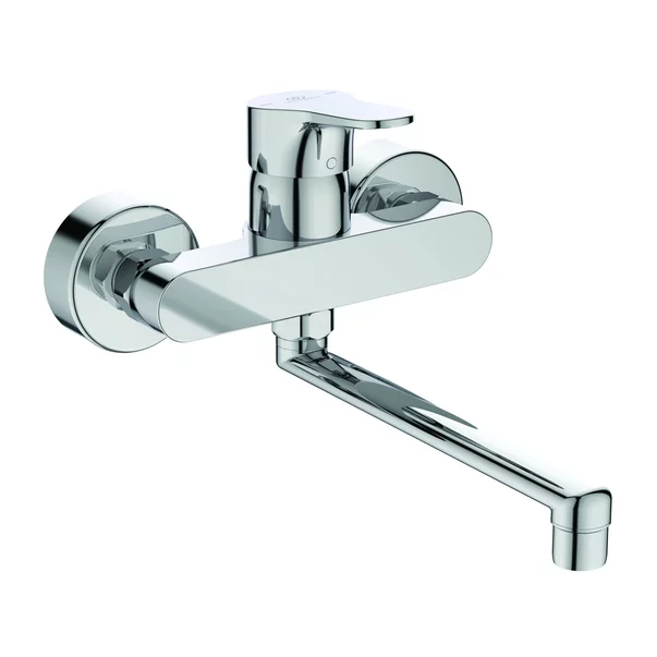 Bucatarie - Baterie bucatarie Ideal Standard Cerabase cu pipa rotativa crom lucios