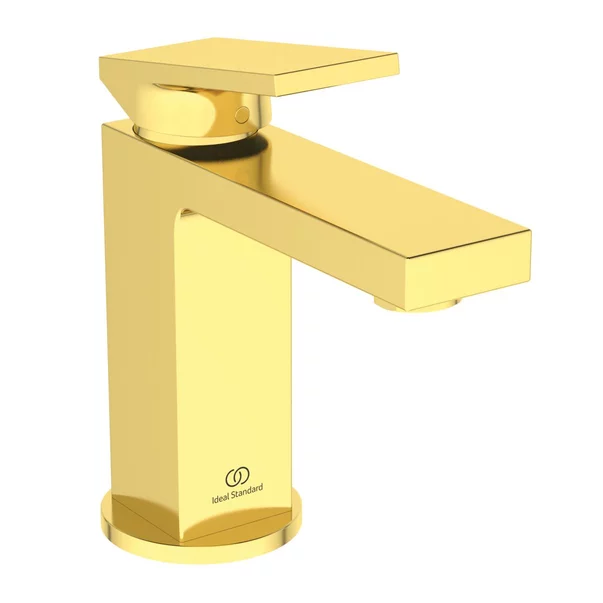 Baterii baie - Baterie lavoar Ideal Standard Atelier Extra auriu periat cu ventil Pop-Up metalic