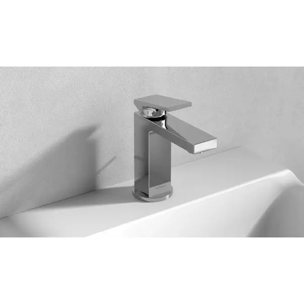 Baterie lavoar Ideal Standard Atelier Extra argintiu Silver Storm cu ventil Pop-Up metalic [6]