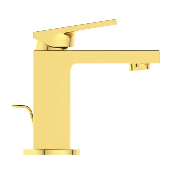 Baterie lavoar Ideal Standard Atelier Extra Piccolo auriu periat cu ventil Pop-Up metalic [4]